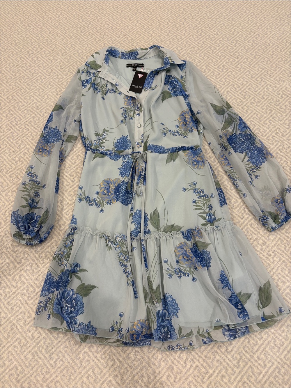 NWT Guess Hydrangea Dress